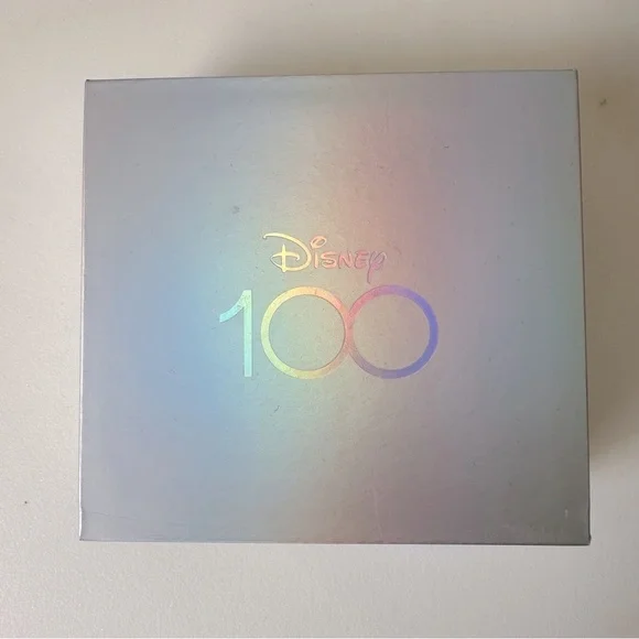 DISNEY fine silver plated gold tone necklace Disney 100 Ariel The Little Mermaid - Picture 5 of 6